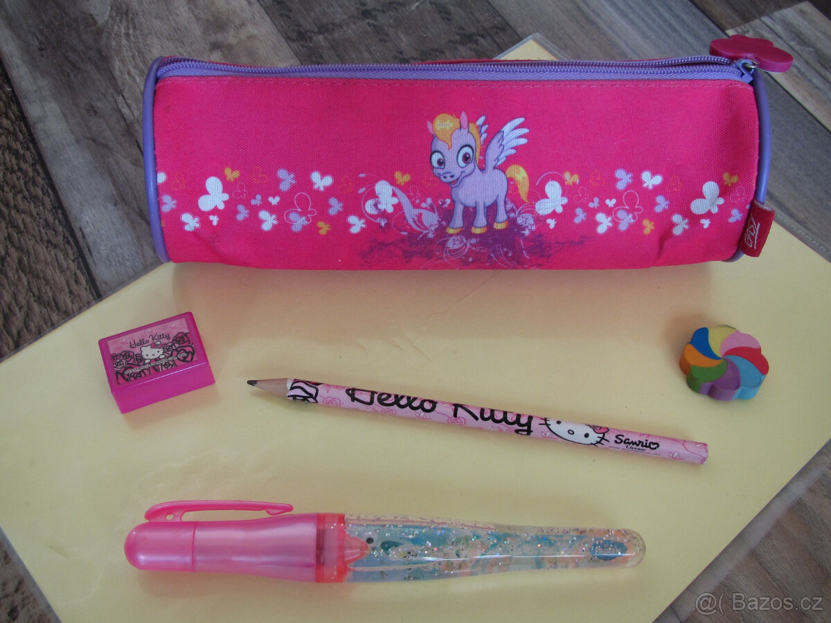 aktovka Topgal + penál a školní potřeby - 4