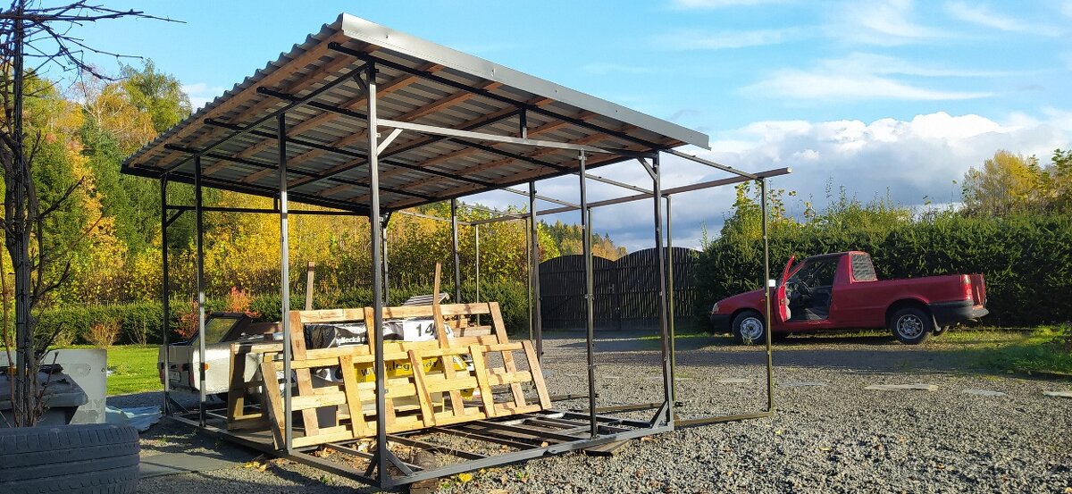 Prodám železnou boudu, nová. - 4