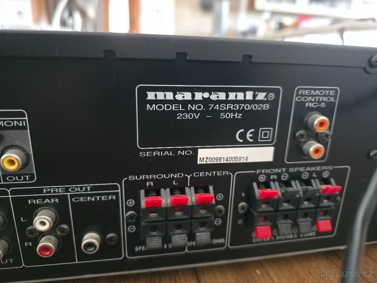 Zesilovač / AV receiver Marantz SR-370 - 4