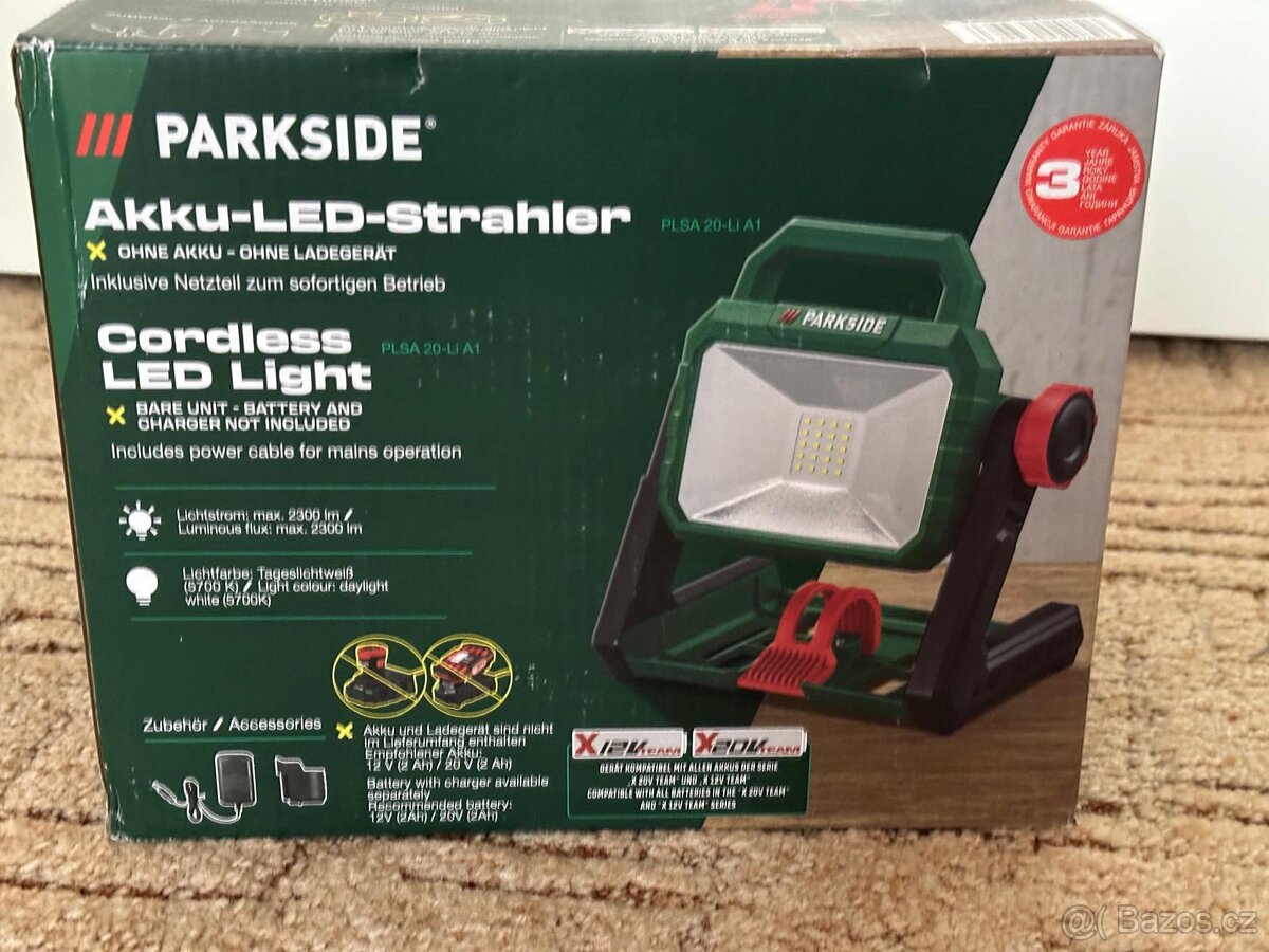 Aku LED reflektor Parkside - 4