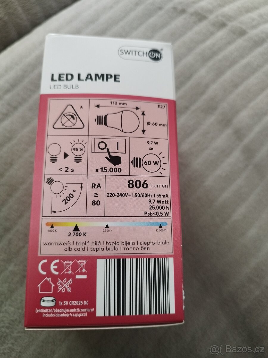 LED BAREVNÉ ŽÁROVKY - 4