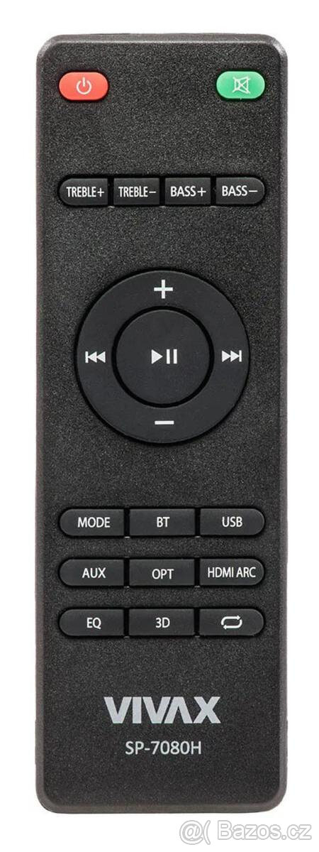 Soundbar Vivax SP-7080H 2.1 BT výkon 70W+subwoofer - 4