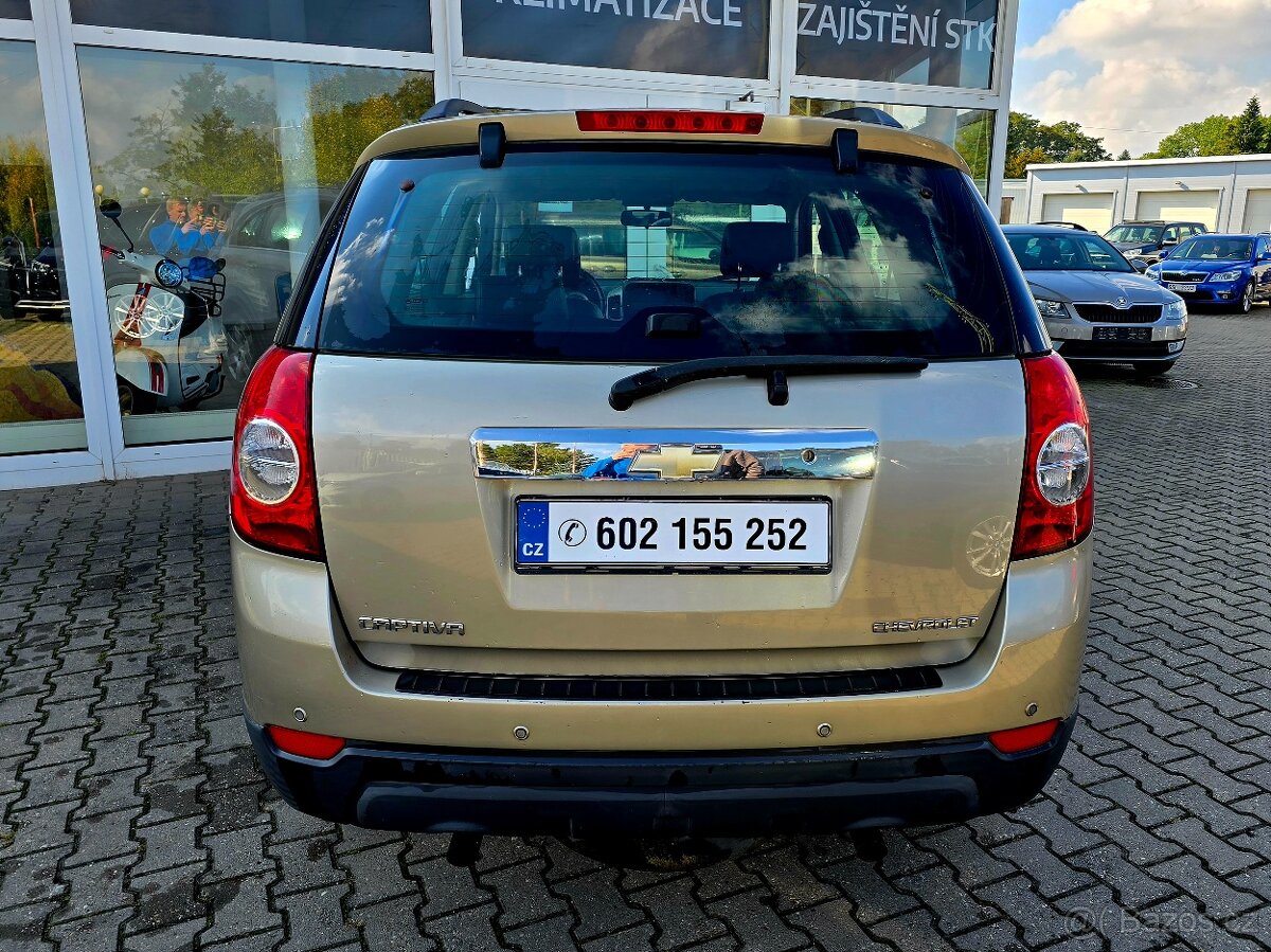 Chevrolet Captiva, 2,4i 136k LPG 7míst novSTK - 4
