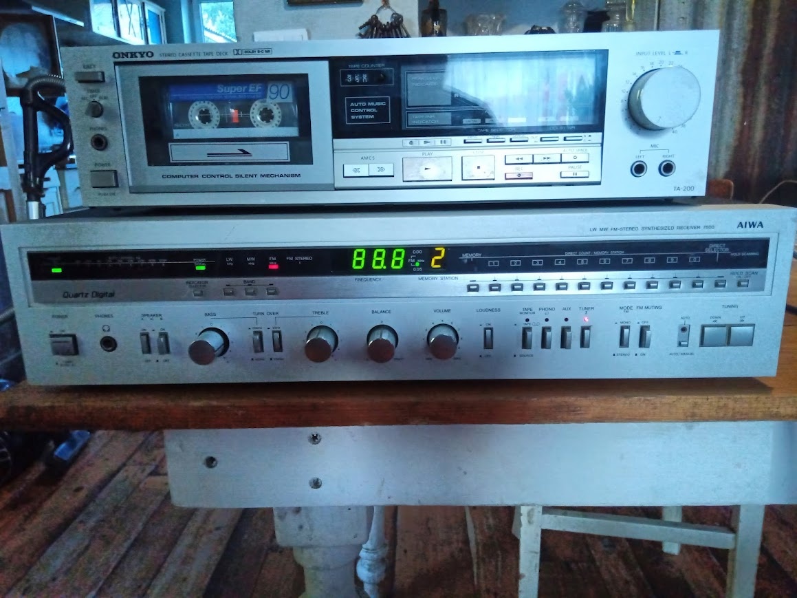 Aiwa AX 7800 Stereo Syntesizer Receiver - 4