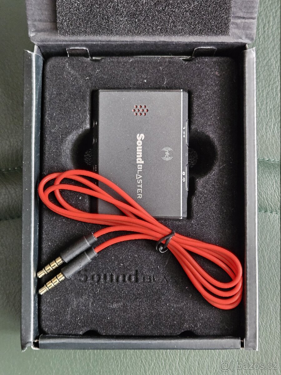 Bluetooth zesilovač na sluchátka Creative Sound Blaster E3 - 4