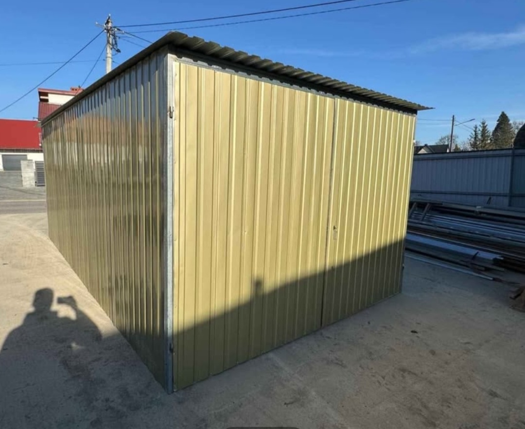 PLECHOVÁ GARÁŽ 3X5 - 4