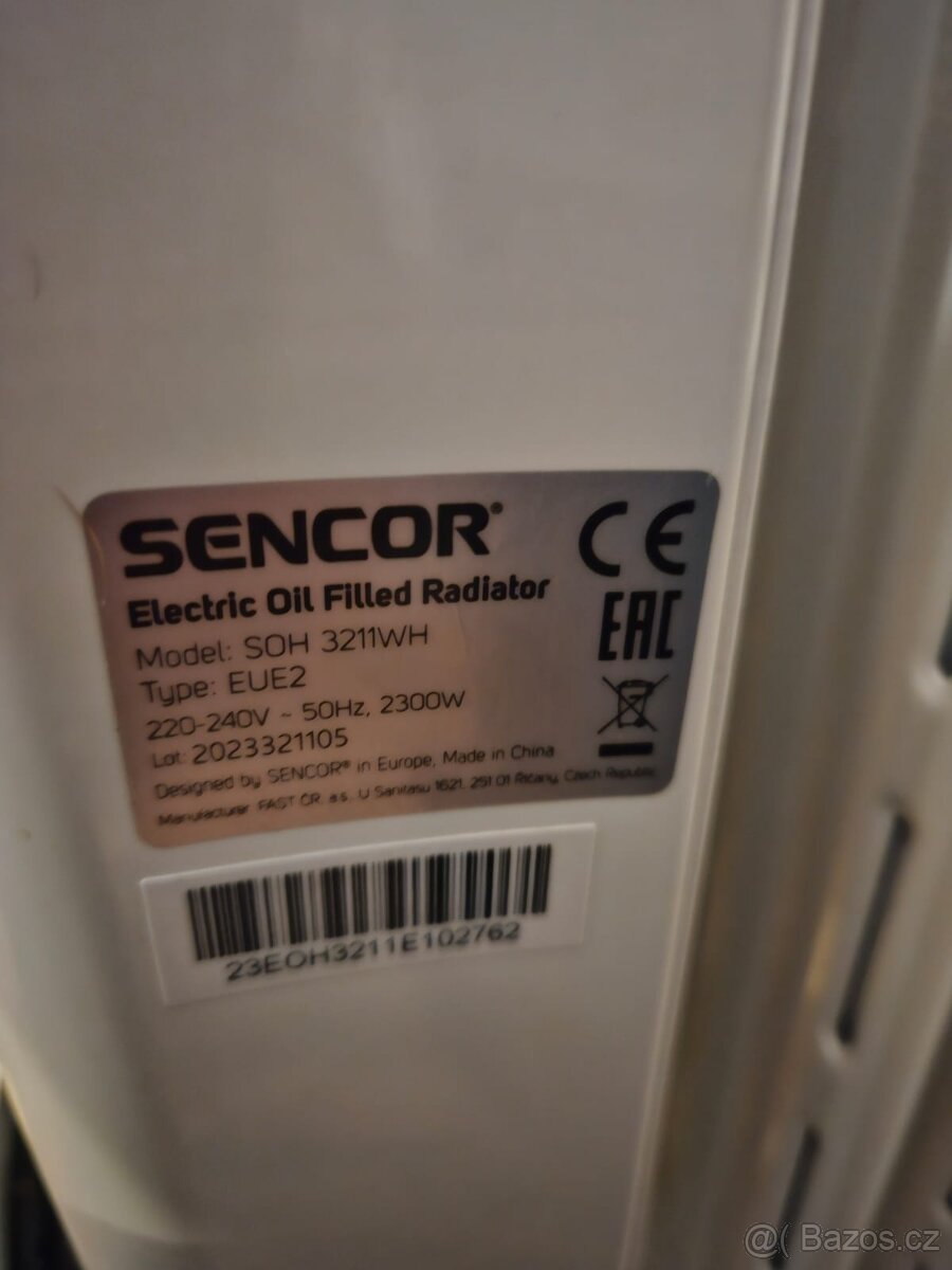 Olejový radiátory Sencor - 4