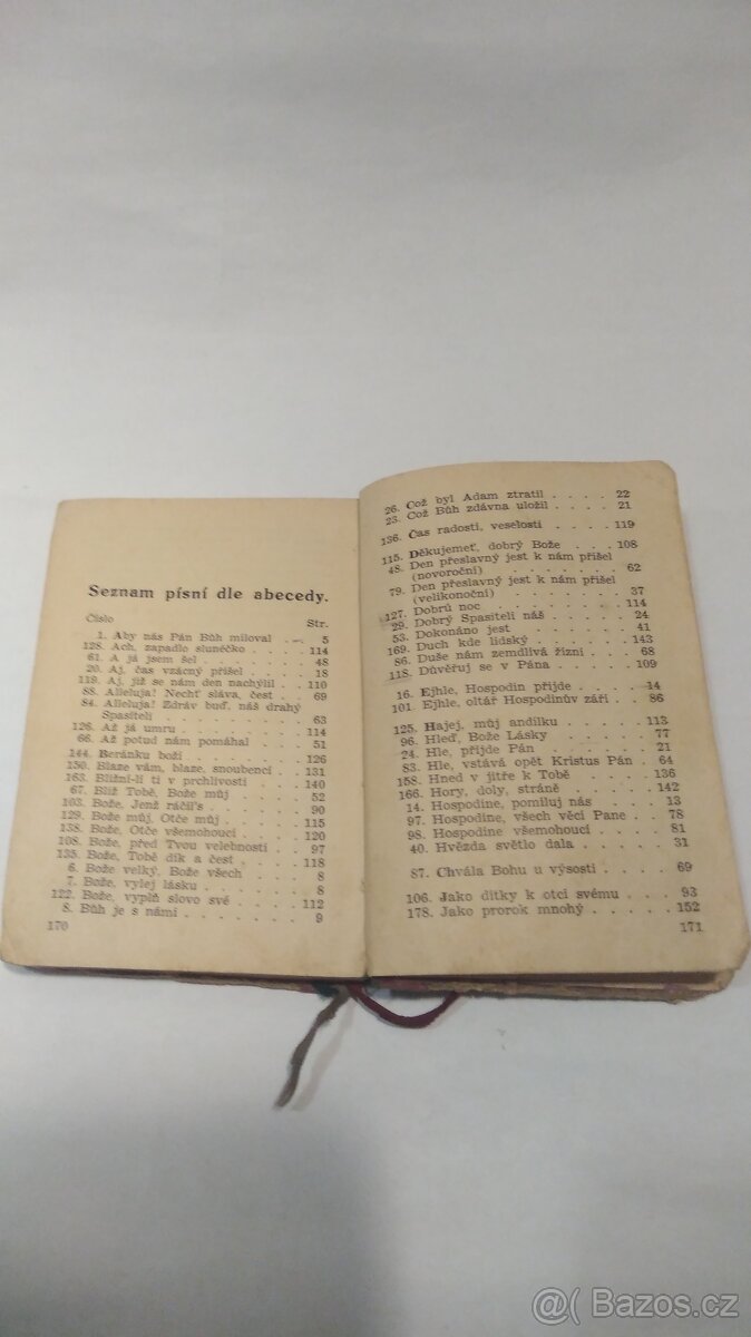Zpěvník církve - starožitnost - 4