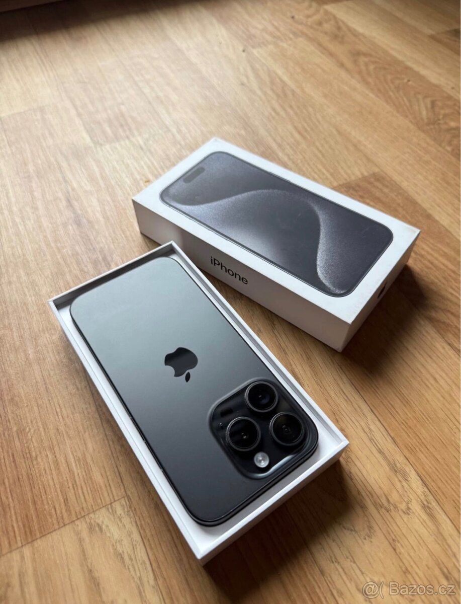 Apple iPhone 15 Pro 1TB černý - 4