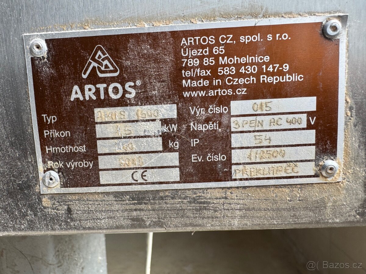 Překlápěč díží Artos - 4