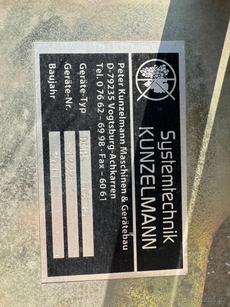 Systemtechnik Kunzelmann zadní protiběžná lišta - 4