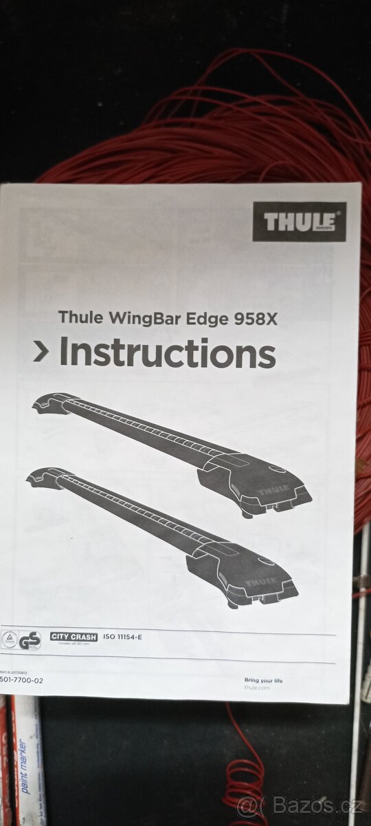 Příčníky Thule WINGBAR EDGE 958 - 4