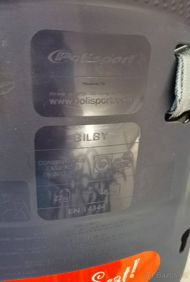 Dětská sedačka na kolo - 4