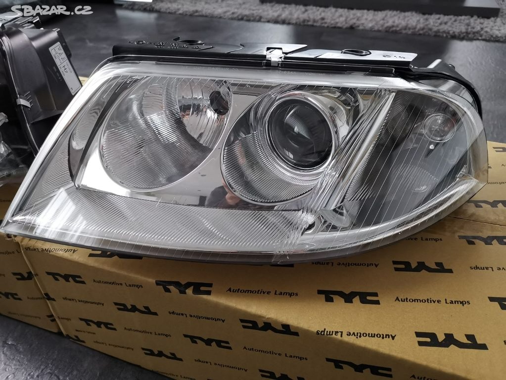 PŘEDNÍ SVĚTLA VW PASSAT B 5,5 / 3BG / ZÁRUKA / ZASÍLÁME - 4