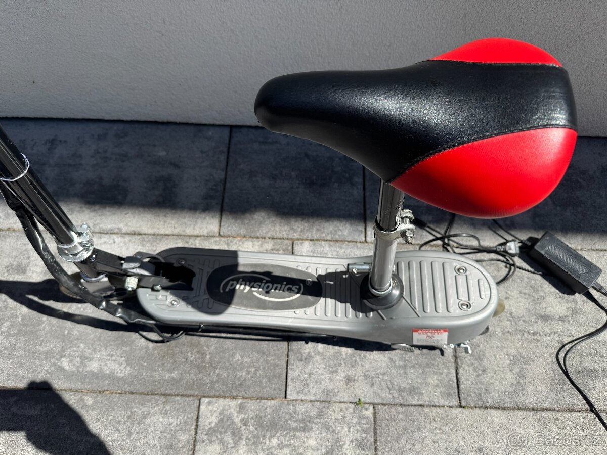 Elektrická koloběžka Physionics se sedadlem, 120 W - 4