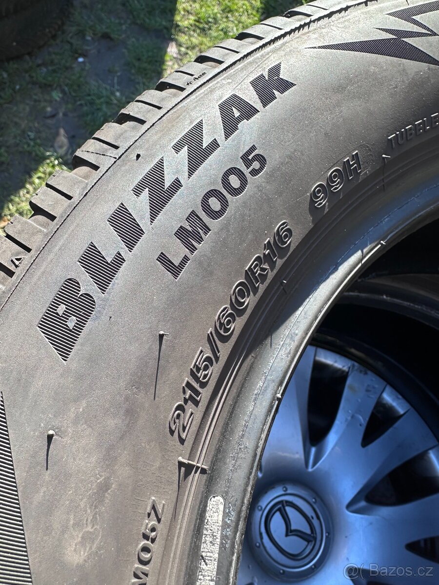 2ks zimních pneu 215/60 R16 - Bridgestone - 4