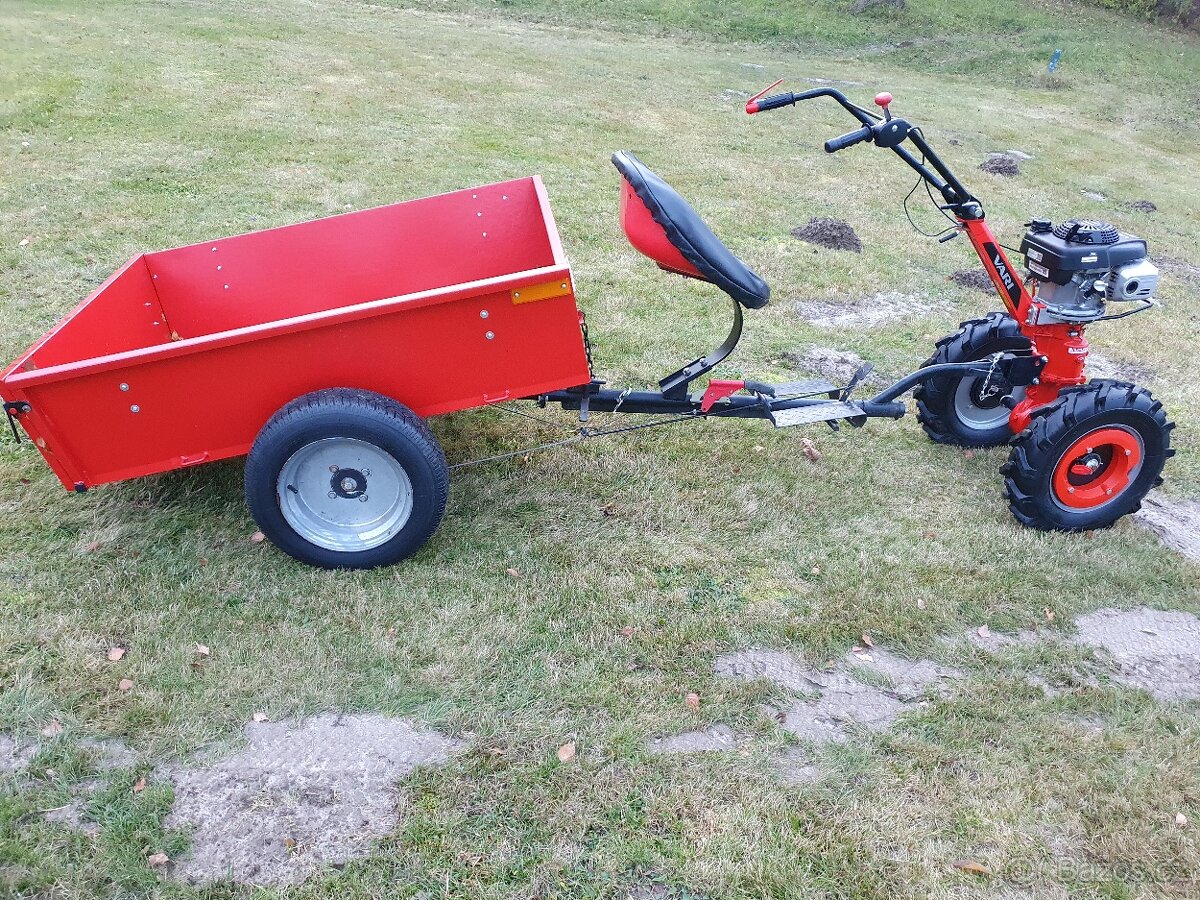 Prodám malotraktor Vari Honda Global, zánovní - 4