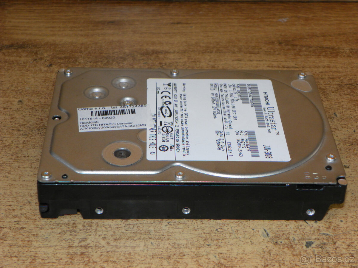 Hard disk SEAGATE 1 TB, bez vadných sektorů - 4