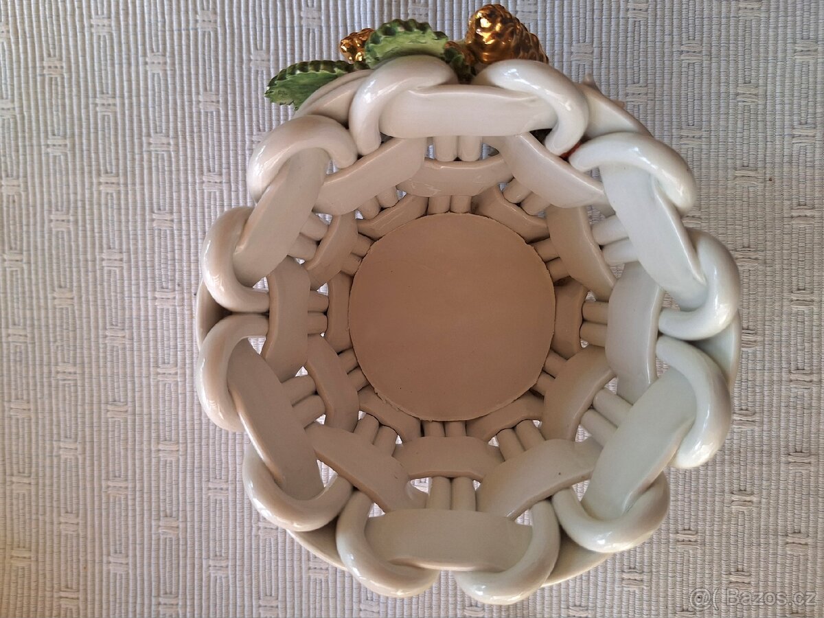 STAROŽITNÁ, PORCELÁNOVÁ VÁNOČNÍ SOUPRAVA - ITÁLIE - 4