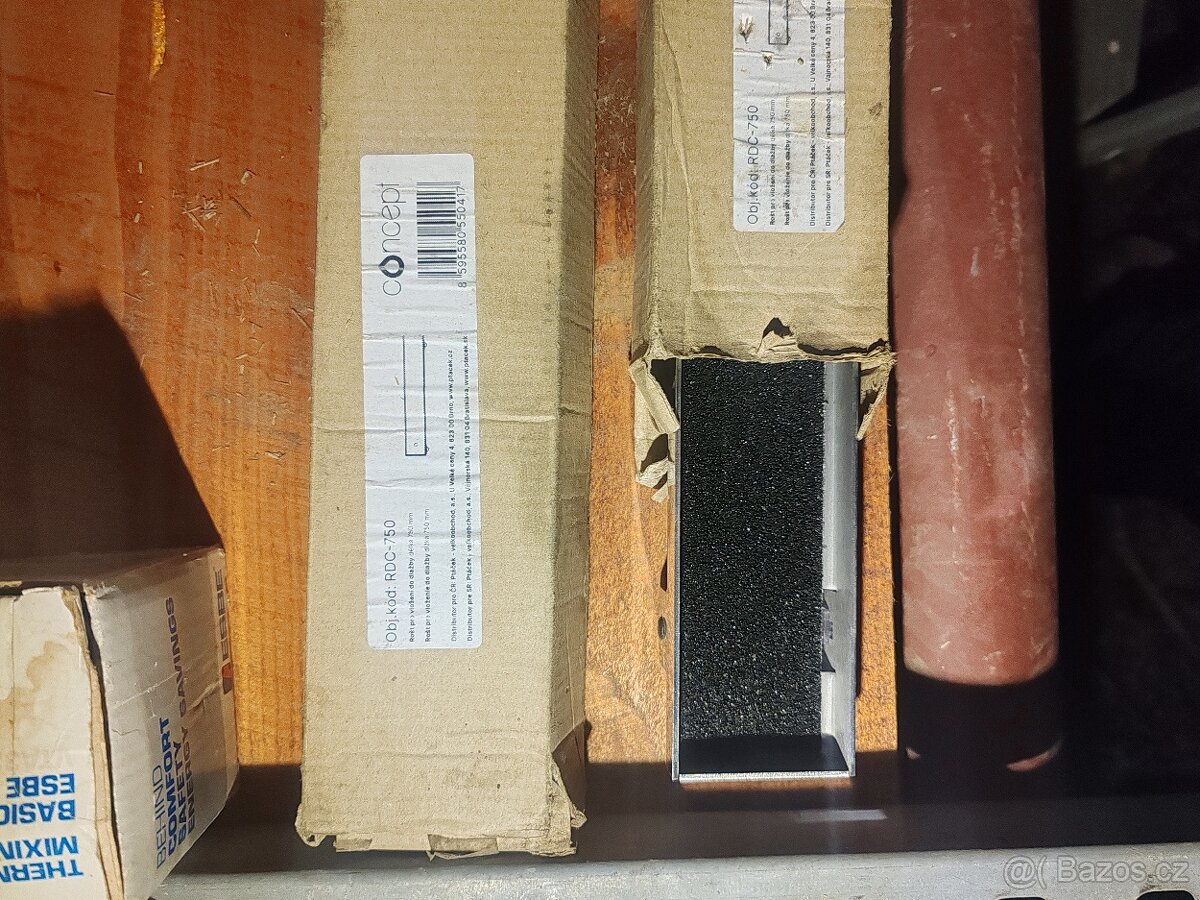 Sprchový žlab nerez 750 mm + rošt pro vložení dlažby - 4