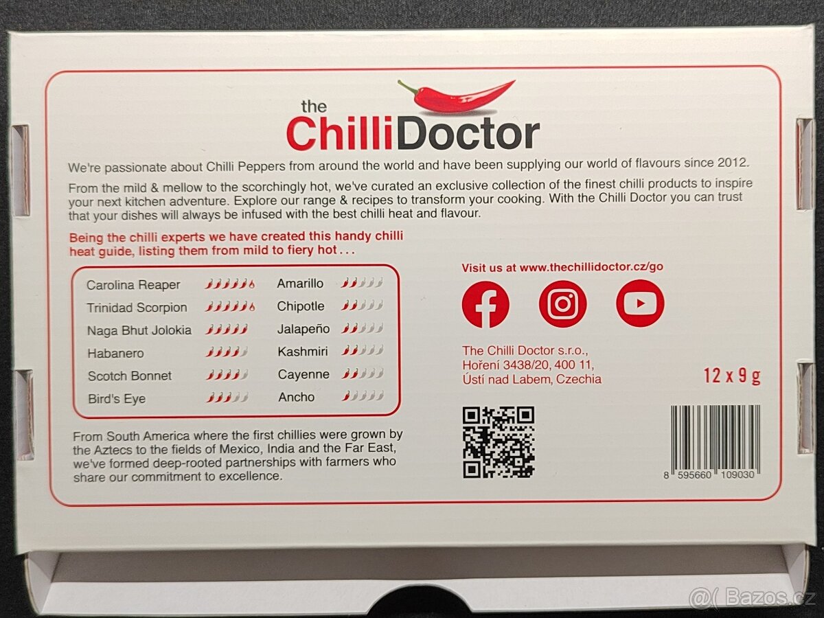The Chilli Doctor | No 12 Collection - dárková sada chilli k - 4