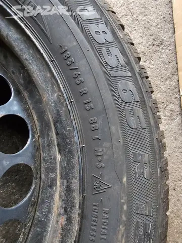 Prodám zimní Pneumatiky 185 65 R 15 - 4