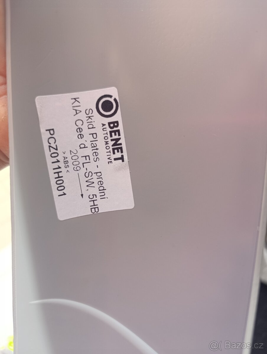 Kia Ceed 2009-2012 spoilery nárazníku - 4