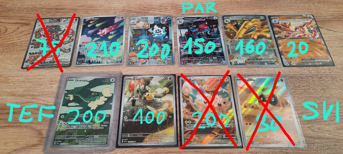 Pokémon karty hity + EX - 4