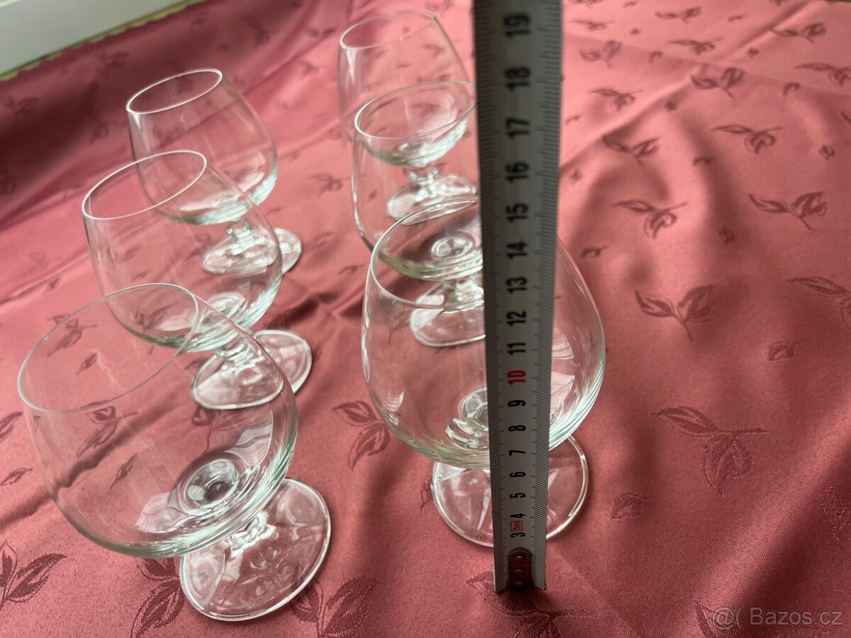 Skleničky na brandy, koňak a rum - 4