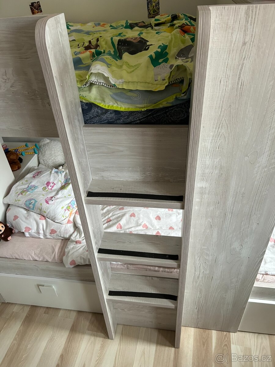 Patrová postel pro dvě děti (palanda) 90x200 - výrobce Aldo - 4