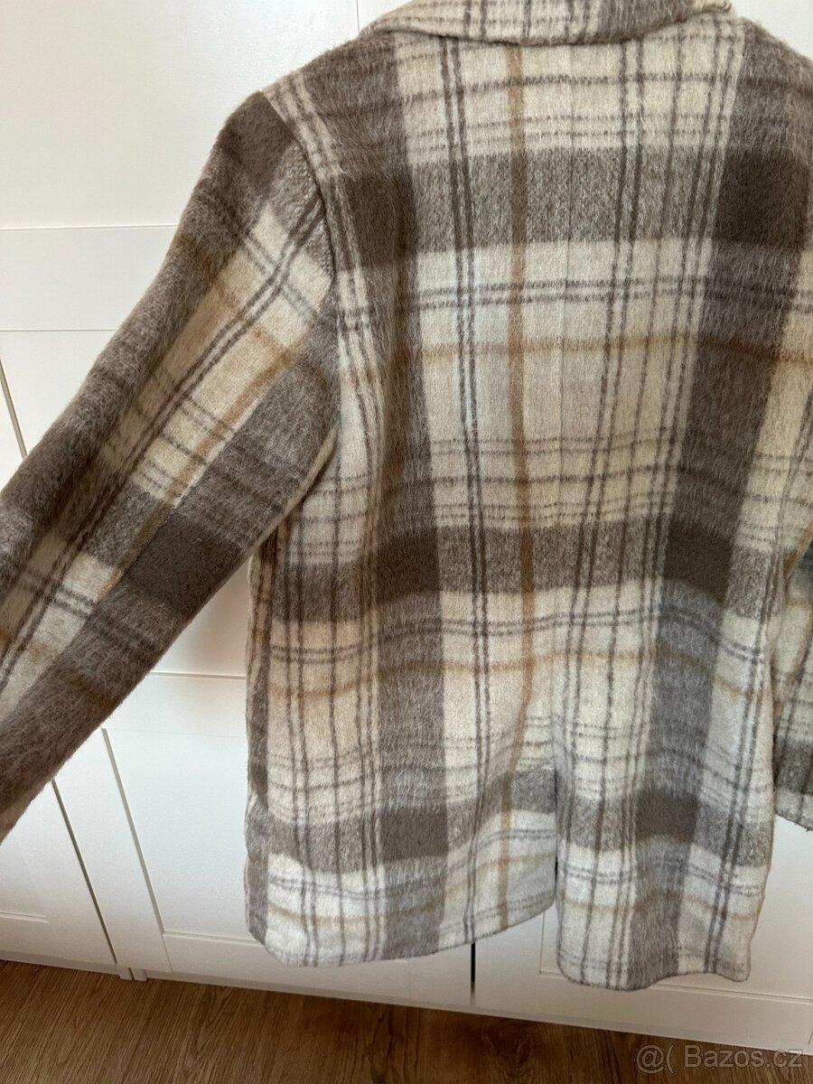 Dámský vlněný kabát H&M - 4