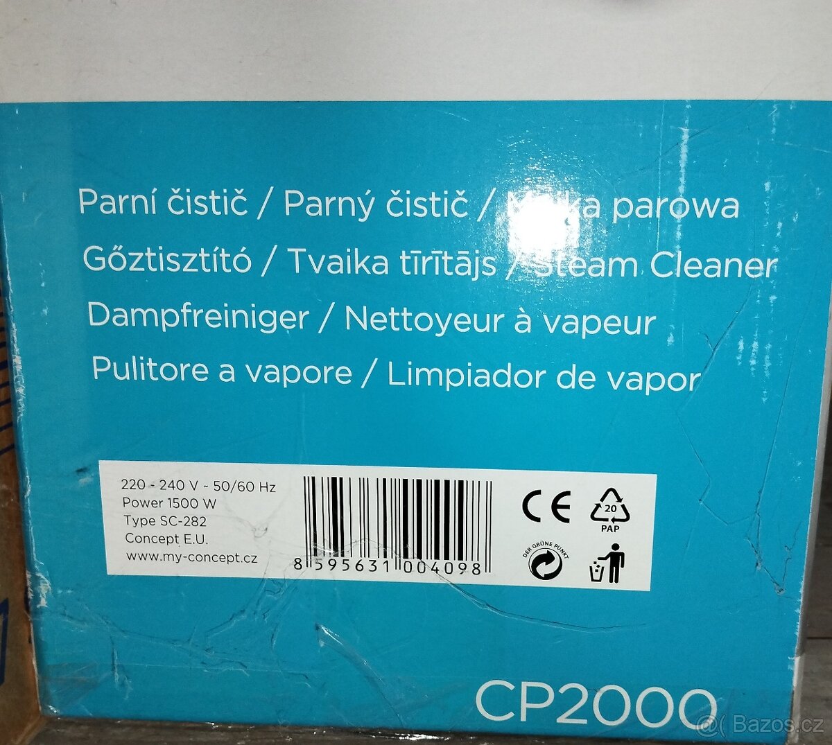 Concept Perfect Clean CP2000 2v1 parní mop - 4