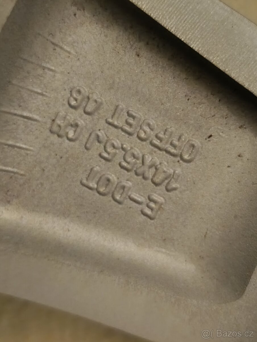 ALU rezervní kolo R14 4x100 - 4