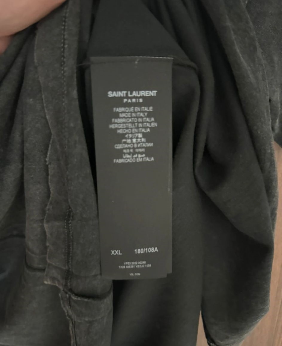 Tričko Yves Saint Laurent - 4