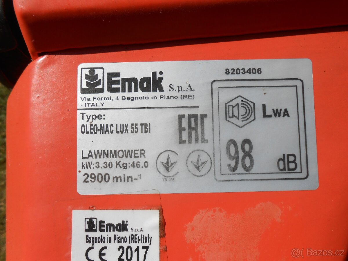 sekacka oleo-mac lux 55 - 4