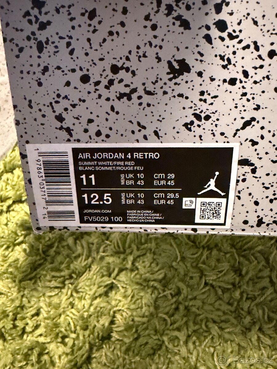 Jordan 4 White cement 2025 - 4