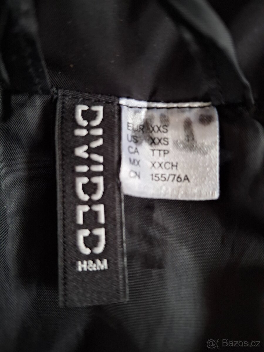 Zimní prošívaná vesta xxs - značky H§M - 4