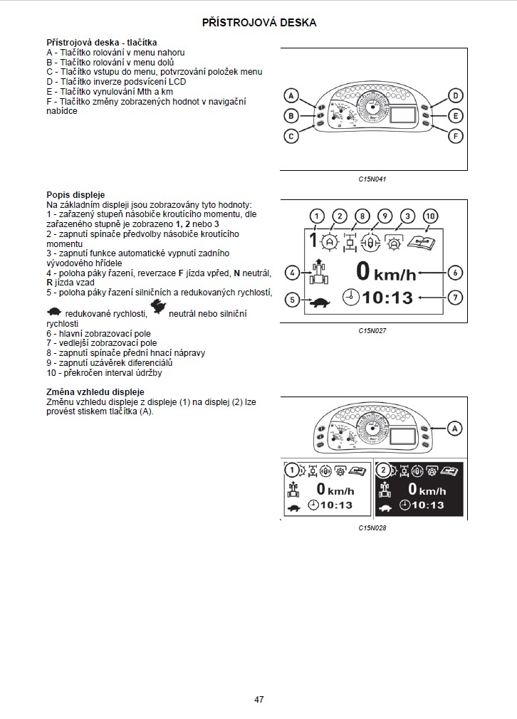 Zetor Crystal (nový) 150-160 a 150-170HD - návod k obsluze - 4