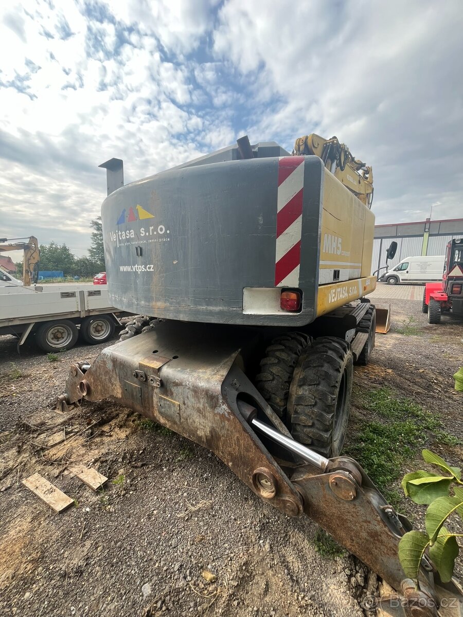 Kolový Bagr O&K MH5 compact - 4