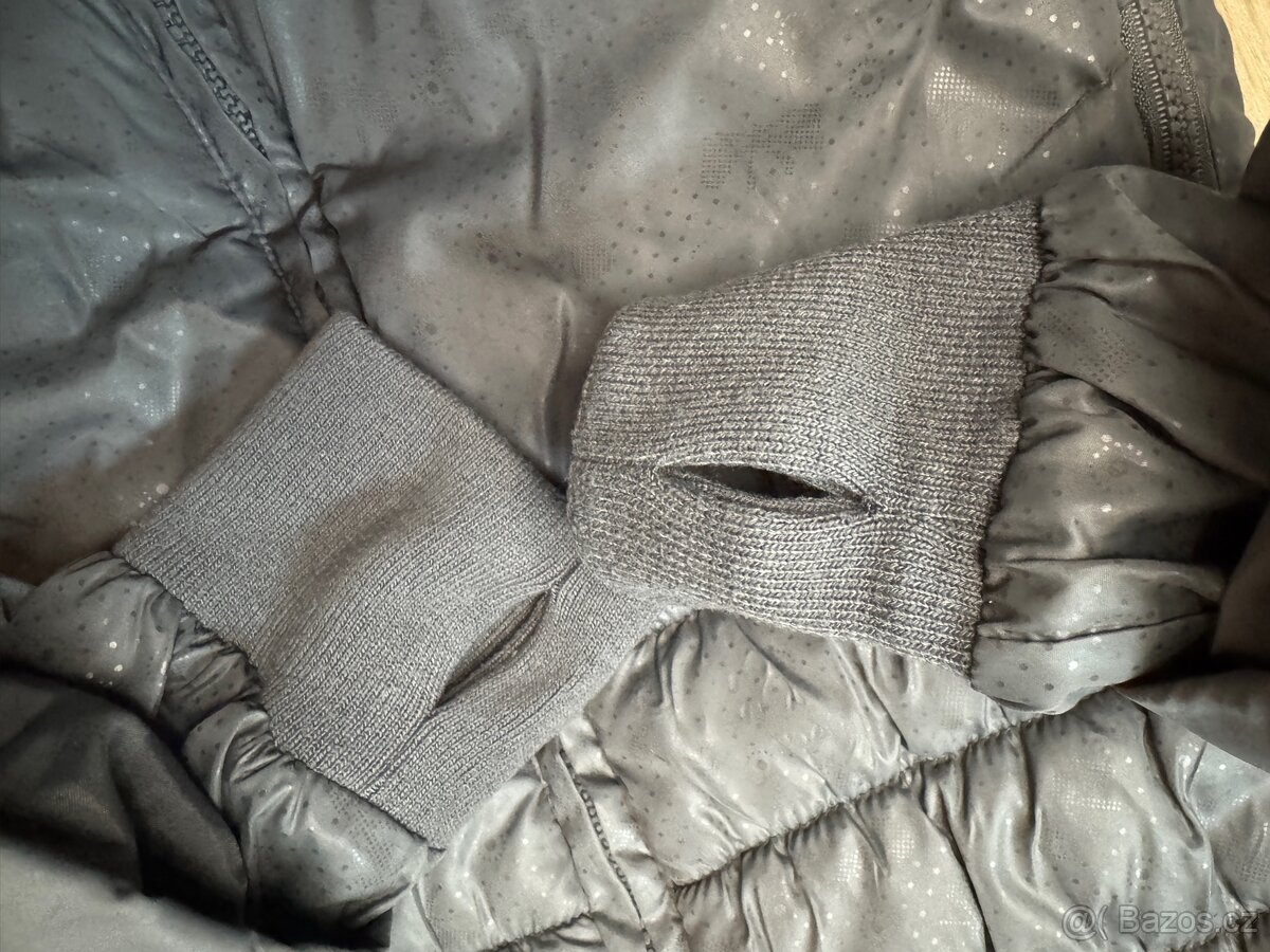 Coccodrillo dívčí zimní bunda s mašličkami v. 116/122 - 4