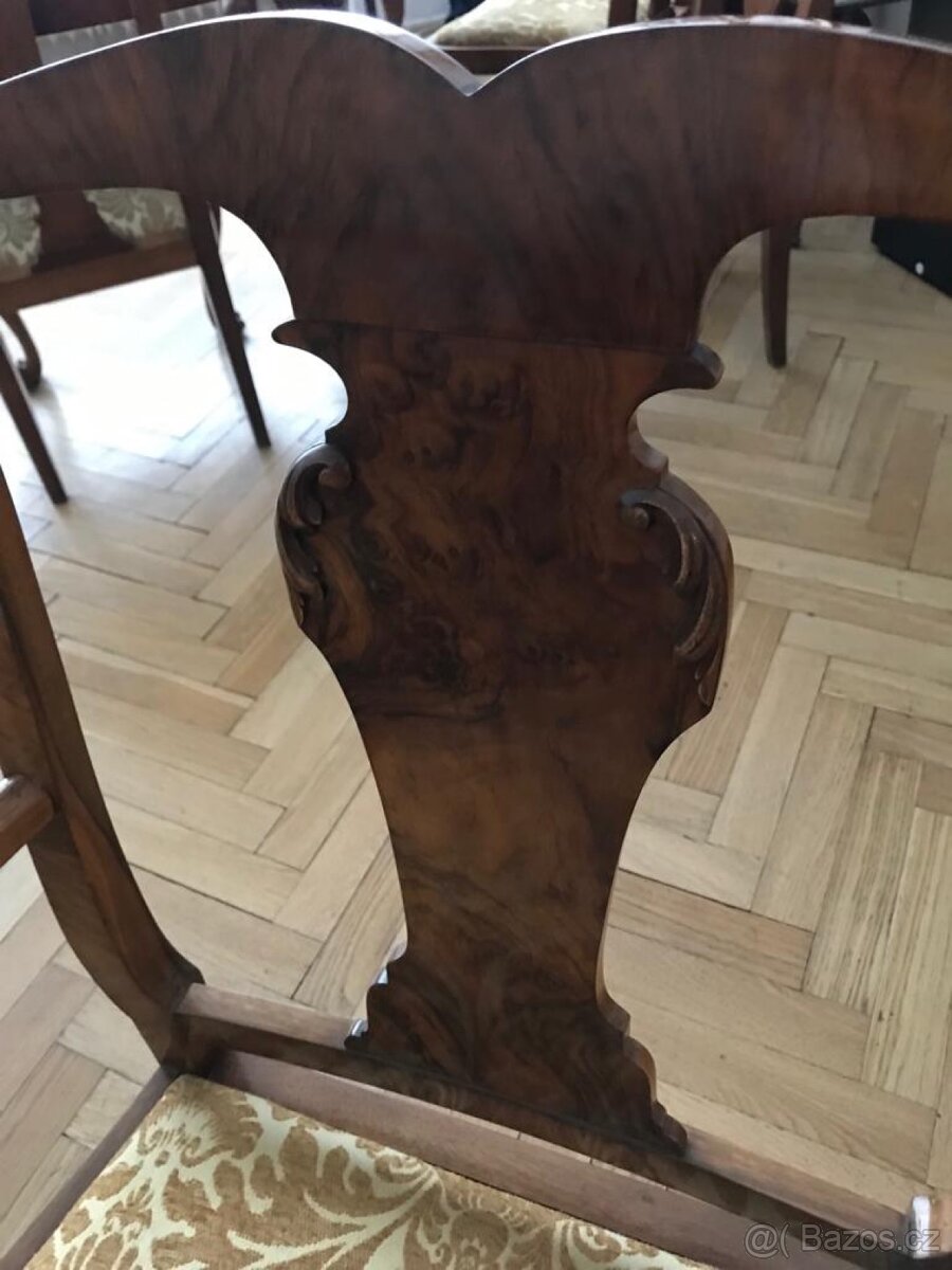 Starožitné křeslo 4ks - 4
