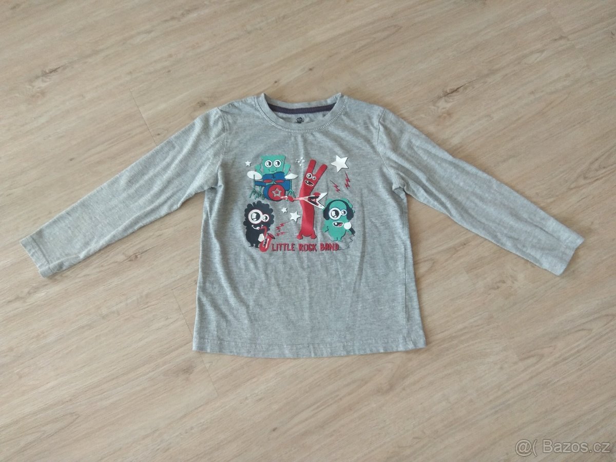 Trička 110/116 - 4