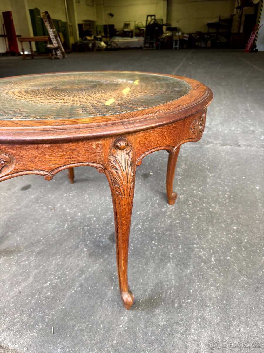 Francouzský kulatý konferenční stůl (132029) - 4