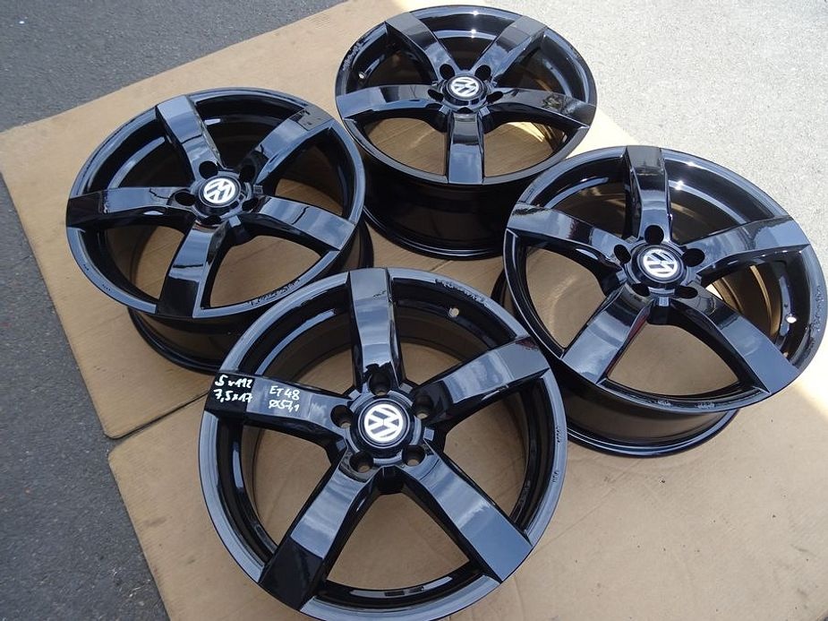 Alu disky na Volkswagen, 17", 5x112, ET 48 ,šíře 7,5J - 4