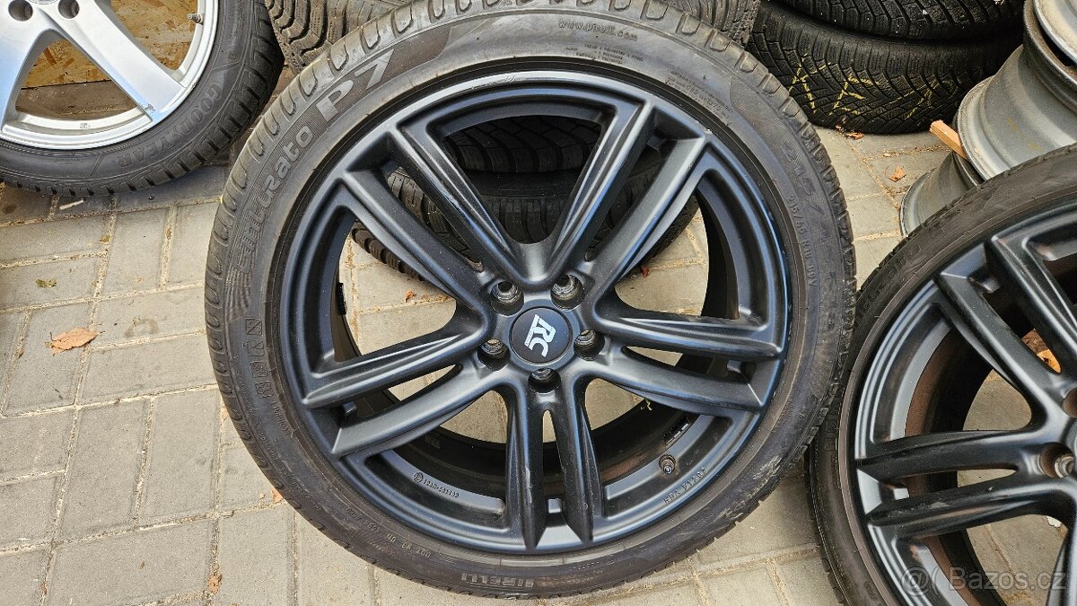 Letní Sada Alu 5x100 215/45 R18 Kamiq Arona T-Cross - 4