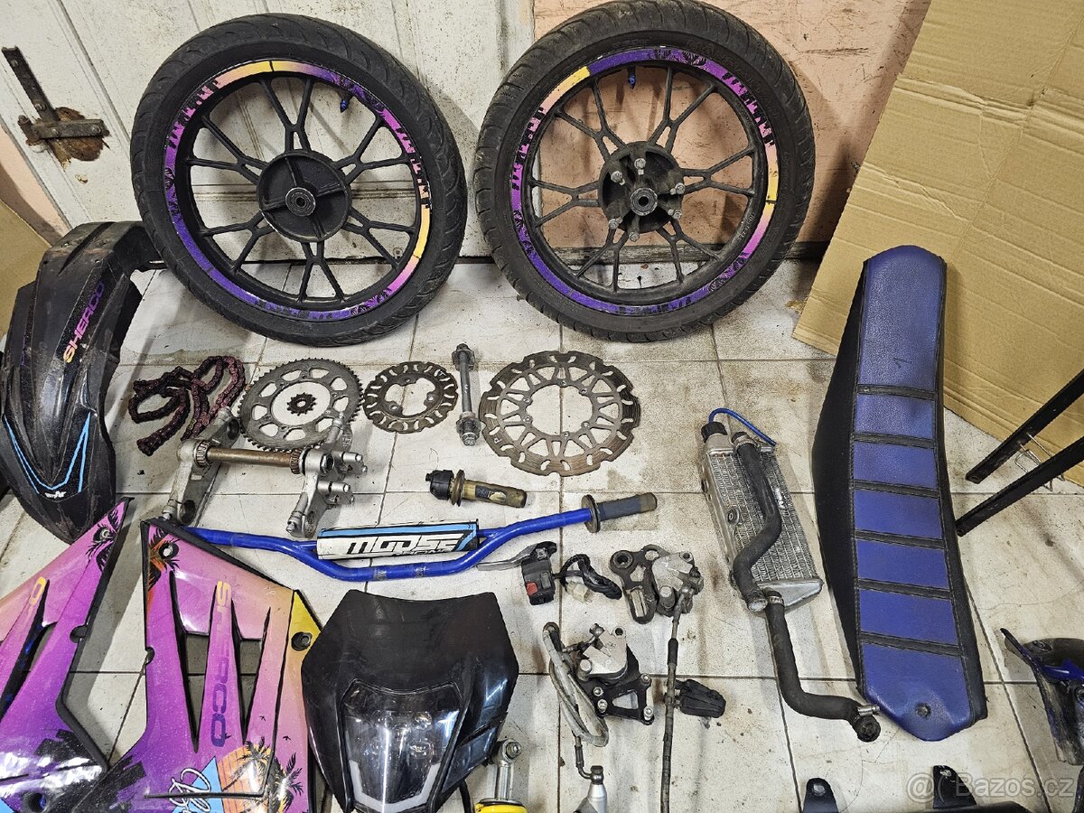 Sherco HRD 50 dílů hrd50 - 4