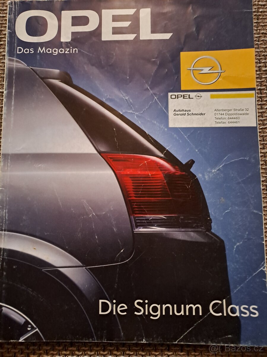 Prodám dobové prospekty Opel - 4