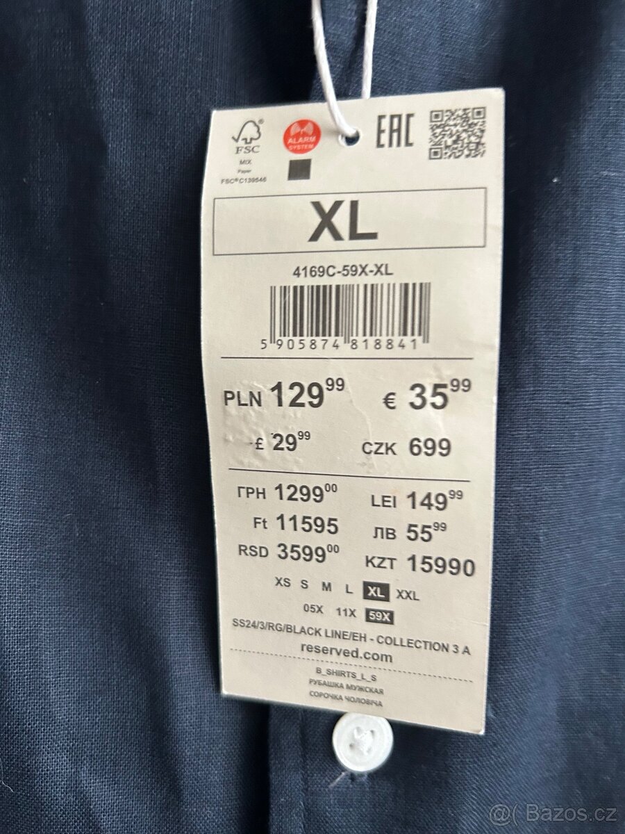 Reserved- pánská košile - 4