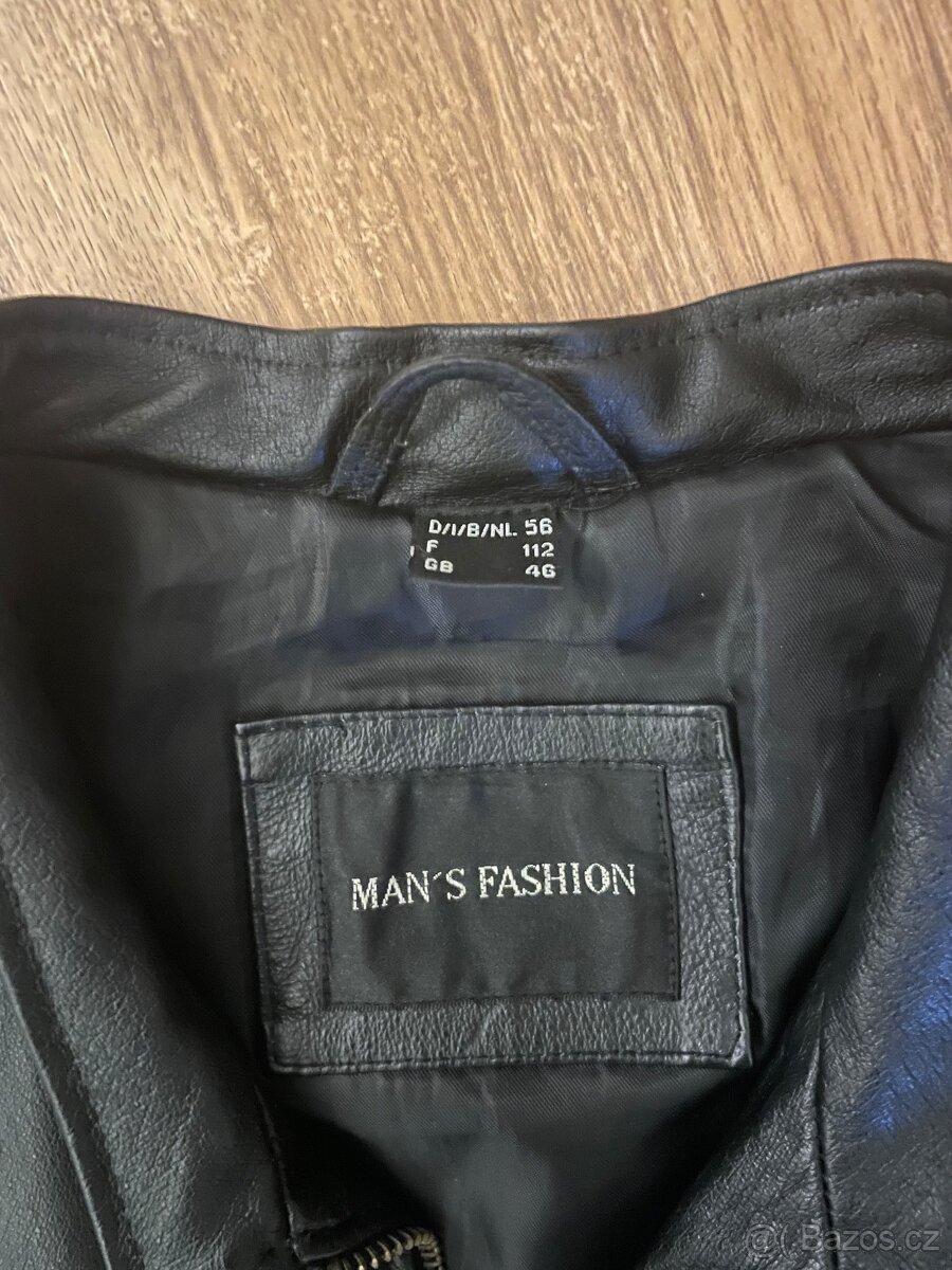 Pánská kožená bunda - 4