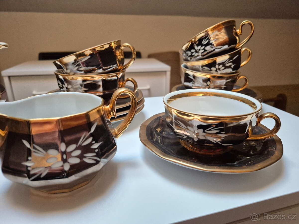 Porcelánový kávový servis - 4